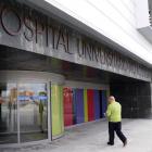 El accidentado ha sido trasladado al Hospital Universitario Río Hortega.-E.M