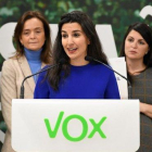 La portavoz de Vox en la Asamblea de Madrid, Rocío Monasterio-VICTOR LERENA (EFE)