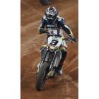 Kenny Noyes, en una carrera del Superprestigio Dirt Track de Barcelona celebradas en enero del 2014 en el Palau Sant Jordi.-Foto: EFE / ALBERTO ESTÉVEZ