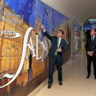 El alcalde de Salamanca, Alfonso Fernández Mañueco, visita el túnel del metro que comunica la estación de autobuses de Méndez Alvaro con la red de Metro.-ICAL