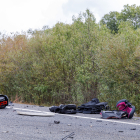 Una fallecida y sus tres hijos en un accidente entre un turismo y un camión en KM-160 de la N-110. ICAL