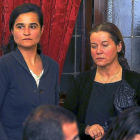 Triana Martínez y Montserrat González, en la última vista de la Audiencia Provincial de León.-J. CASARES / EFE (POOL)