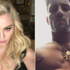 Madonna y el modelo luso Kevin Sampaio, su nuevo amor.-