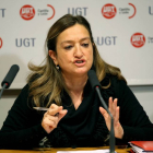 La secretaria general de FSP-UGTCyL, Carmen Ámez Revuelta-Ical