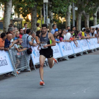 Álvaro Rodríguez durante una pasada prueba de la Milla Urbana-El Mundo