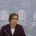 La ministra de Sanidad Mónica García en una imagen de archivo reciente. EL MUNDO
