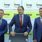 Alfonso Polanco preside la Comisión Ejecutiva  junto a Fernando Salguero y Valentín Cisneros.-ICAL
