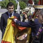 Juan Jose Franco Suelves  en una jura de bandera en 2015-/ PERIODICO