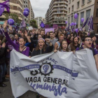 Huelga feminista el año pasado en Valencia.-MIGUEL LORENZO