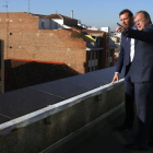 Los alcaldes de León y Valladolid, Antonio Silván y Óscar Puente, mantienen un encuentro en el Ayuntamiento de León-Ical