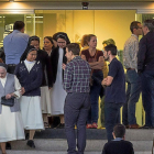 Decenas de amigos y religiosos dieron su último adiós a Fernando.-M. Á. SANTOS