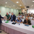 El director general de Imserso, César Antón, asistió en Ávila a la Asamblea General de Unión Democrática de Pensionistas.-ICAL