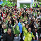 Valladolid mantiene otro año más la Marcha Contra el Cáncer más numerosa de todo el país, con casi 59.000 inscritos.-J.M. LOSTAU
