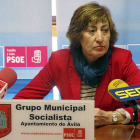 La concejala socialista en el Ayuntamiento de Ávila Manuela Prieto-El Mundo
