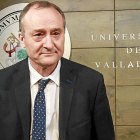 El rector de la Universidad de Valladolid, Daniel Miguel, en una imagen de archivo-J.M.Lostau