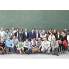 Organización y periodistas asistentes al IV encuentro Pescapress celebrado en Salamanca.-L. FUENTE