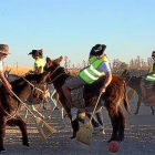 Campeonato mundial de ‘burro polo’ en una anterior edición.-EL MUNDO