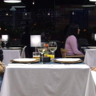 Irene y Avelino, protagonistas de una de las citas más desastrosas de First Dates.-EL PERIÓDICO (CUATRO)