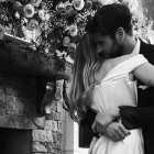 Miley Cyrus y Liam Hemsworth, en una de las fotos de su boda.-INSTAGRAM