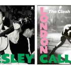 Las portadas de ’Elvis Presley’, de 1956, y ’London calling’, de The Clash, de 1979.-EL PERIÓDICO