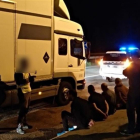 Momento de la detención.-DELEGACIÓN DEL GOBIERNO