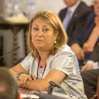 Teresa López durante el pleno constitutivo.-Miguel Ángel Santos