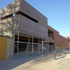 Obras en el pabellón de colonias de Mayorga, que abrirá sus puertas el próximo año.-El Mundo