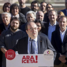 Miquel Iceta descarta reeditar un hipotético tripartito de izquierdas con ERC y los comuns /-QUIQUE GARCÍA (EFE)