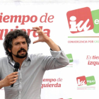 El candidato a la Presidencia a la Junta de CyL, José Sarrión participa en un acto público en Burgos-Ical