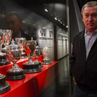 Javier Clemente, en el museo del Athletic de Bilbao.-