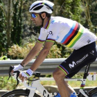 Alejandro Valverde en la Volta de Catlauña.-