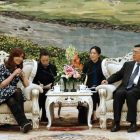 La presidenta argentina durante su visita oficial a China.-Foto: POOL/ REUTERS