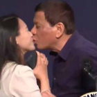 El beso forzado de Duterte a una mujer durante un acto desata una ola de críticas por misoginia.-YOUTUBE