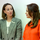 Pilar Vicente y Silvia Clemente, en una imagen de archivo.-ICAL