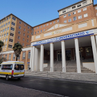 Hospital del edificio Rondilla en Valladolid, restaurado para contener la pandemia. / E.M.