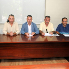 Las organizaciones profesionales agrarias Asaja, UCCL y UPA en Castilla y León presentan medidas de protesta que desarrollarán próximamente para exigir un apoyo real para los agricultores y ganaderos de Castilla y León.-ICAL