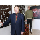 Secundino Saiz y sus hijos Ángel y María Saiz.-RAÚL G. OCHOA