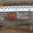 Artefactos explosivos de la Guerra Civil desactivados por la Guardia Civil en Puente Almuhey (León)-ICAL