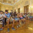 Recepción de los niños saharauis en el Ayuntamiento de Valladolid.-Miguel Ángel Santos
