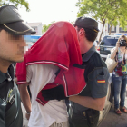 Un momento de la detención del joven, en una imagen de archivo.-BIEL ALIÑO