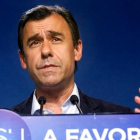 El coordinador del PP, Fernando Martínez-Maillo, en rueda de prensa.-JUAN MANUEL PRATS