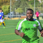 Imagen con uno de los futbolistas del conjunto jerezano del Alma de África.-TWITTER / ALMA DE ÁFRICA