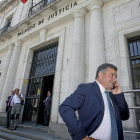 José Manuel Méndez, durante una de las sesiones del juicio por el ‘caso Arroyo’.-P. Requejo