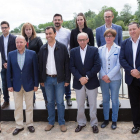 El vicesecretario de Organización y Electoral del Partido Popular, Fernando Martínez-Maillo, también cabeza de lista del PP al Congreso por la provincia de Zamora, presenta al resto de los miembros de la candidatura, junto a los candidatos al Senado.-ICAL