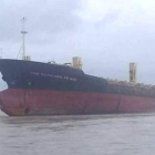 Barco fantasma aparecido en las costas de Birmania.-YANGOON POLICE
