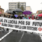 Manifestación de los trabajadores de Nissan en Ávila el pasado mes de diciembre-Raúl Sanchidrián