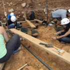 Zona de excavaciones de la Gran Dolina en la Sierra de Atapuerca (Burgos).-ICAL