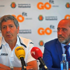 Mario Barandiarán, junto a José María Valentín-Gamazo-MARIANO GONZÁLEZ