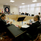 Reunión de la Junta de Portavoces de las Cortes de Castilla y León-ICAL