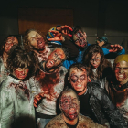Una horda de zombies durante la celebración de una edición pasada de Survival Zombie.-EL MUNDO
